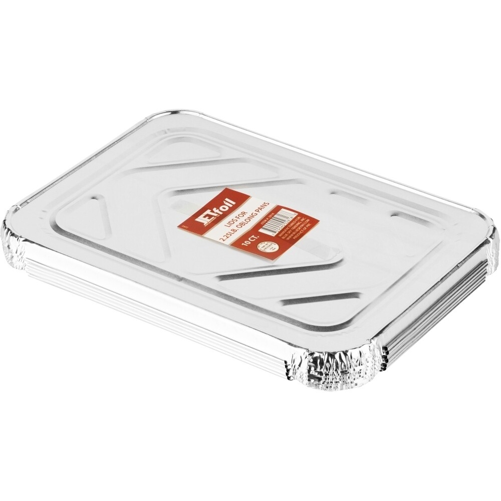 Jer Foil Jet Foil Lids 2.25 Lb, 10 Ct