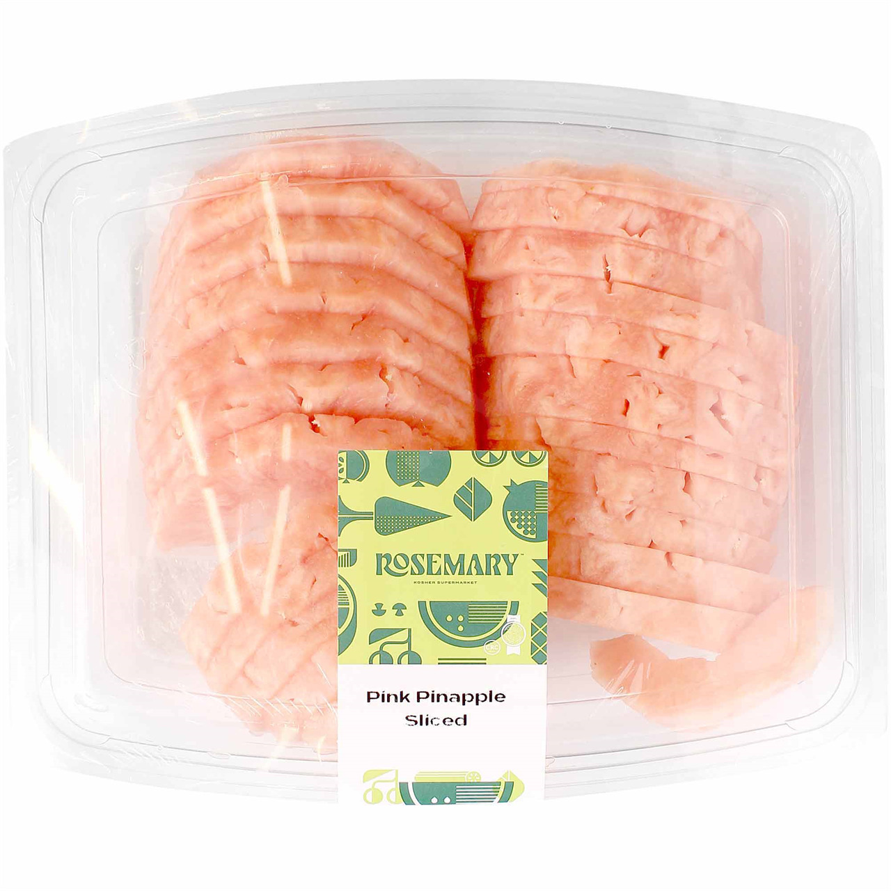 Sliced Pink Pineapple, 48 Oz | Rosemary - Grocery Delivery